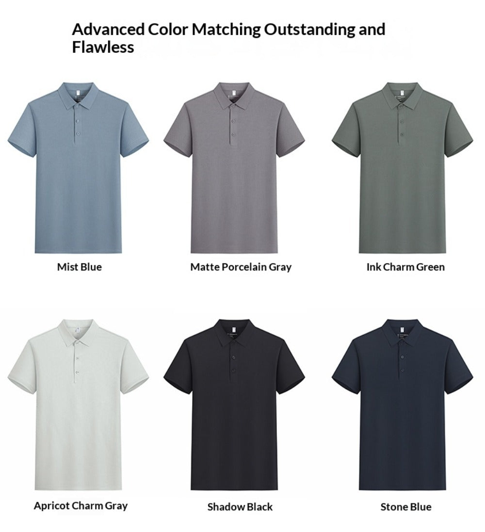 Unisex Ice-Feel Anti-Bacterial Polo