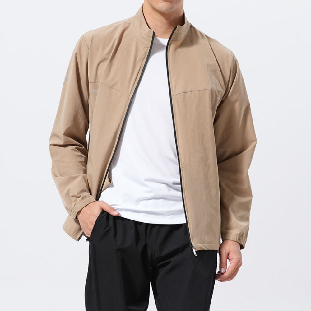 Men's Stand Collar UPF Jacket