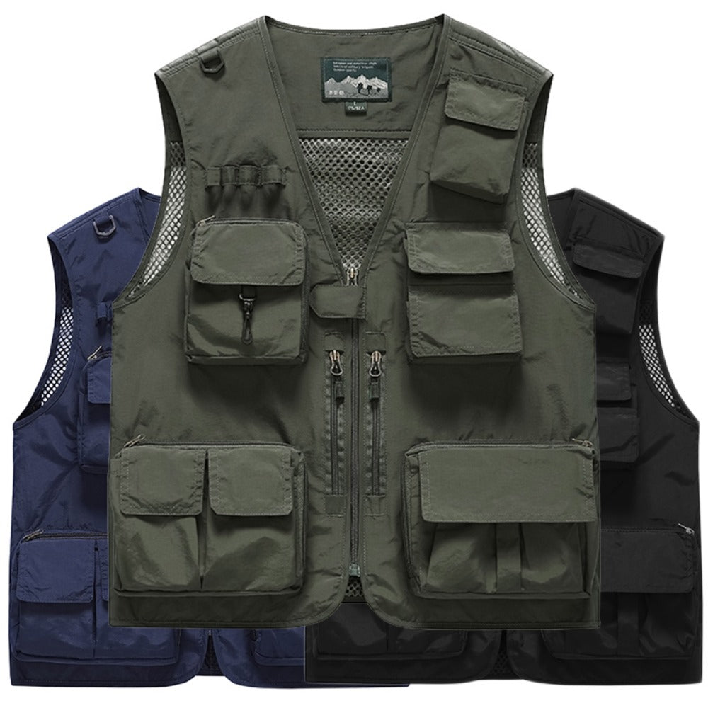 Men's Mesh Utility Vest