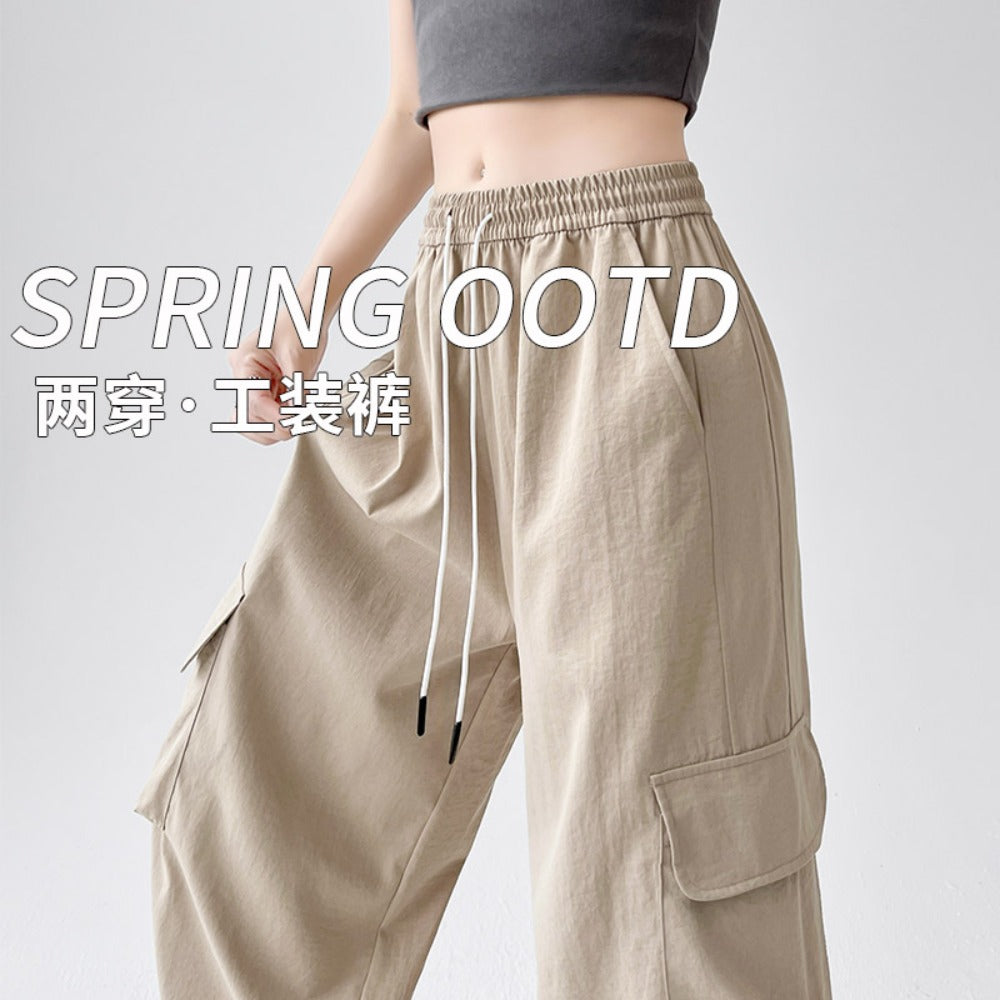 Women's Ice-Silk Cargo Pants