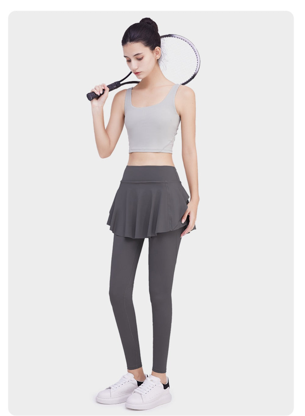 Women's Faux 2-in-1 Yoga Pants