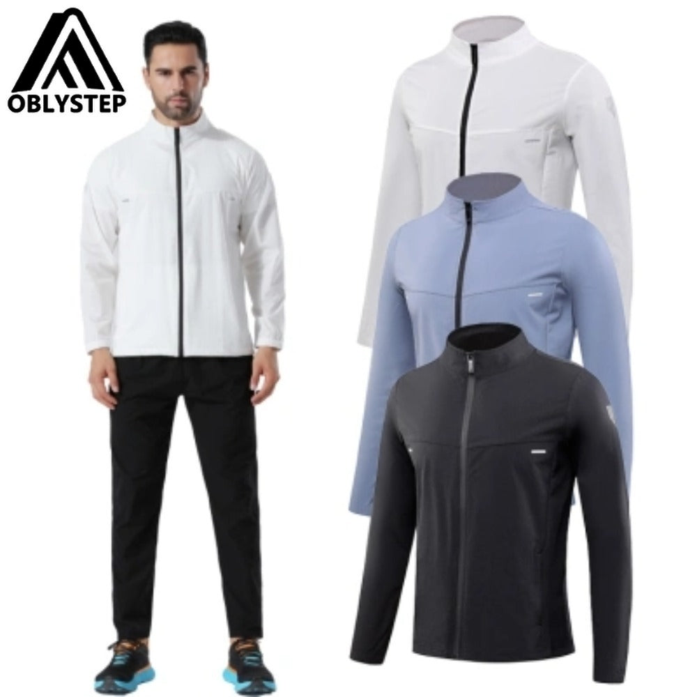 Men's Stand Collar UPF Jacket