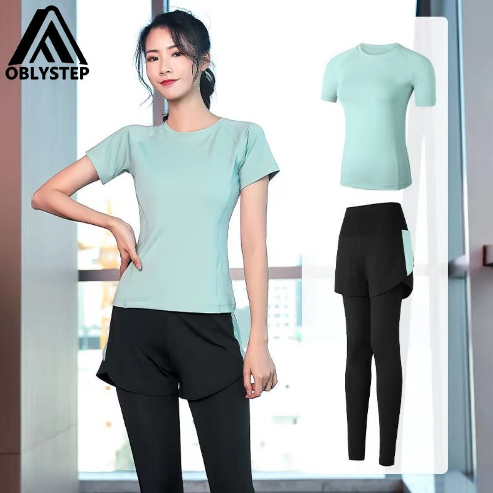 Women's Trendy 2-Piece Sports Set