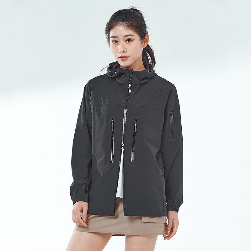 Unisex Ice Silk Sun Jacket | UV Protection & Waterproof