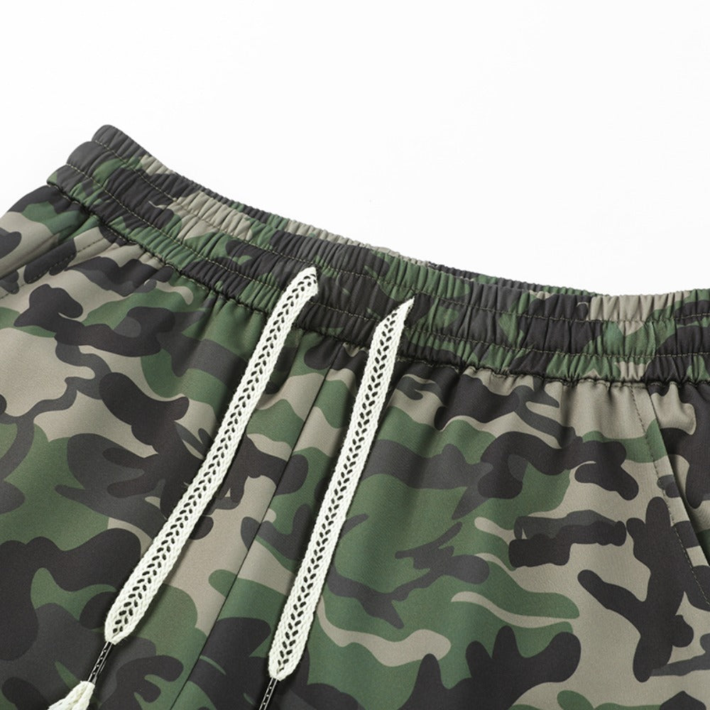Unisex Camo 5-Pocket Shorts