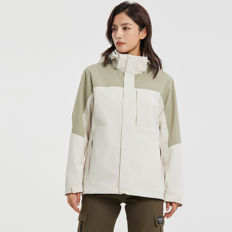 3-in-1 Waterproof Soft Shell Jacket with Detachable Fleece – Windproof & Warm