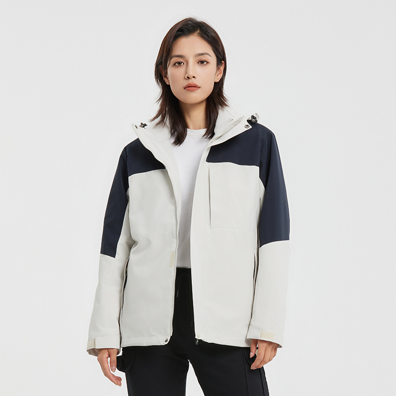 3-in-1 Waterproof Soft Shell Jacket with Detachable Fleece – Windproof & Warm