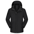 Veste de ski unisexe 3-en-1 imperméable - Détachable, tendance et chaude pour les couples