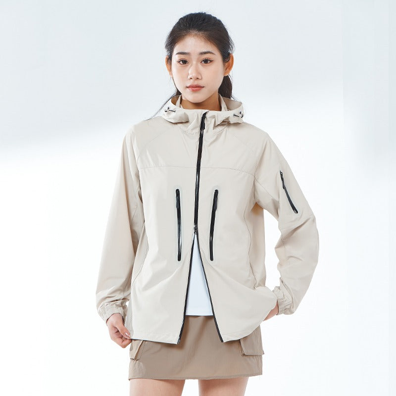 Unisex Ice Silk Sun Jacket | UV Protection & Waterproof