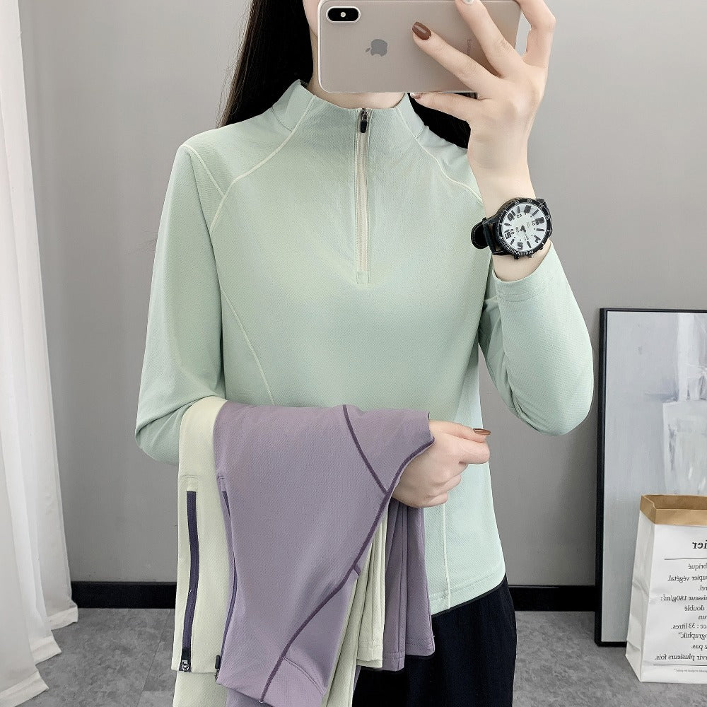 Women's Casual Quick-Dry Long Sleeve Tee
