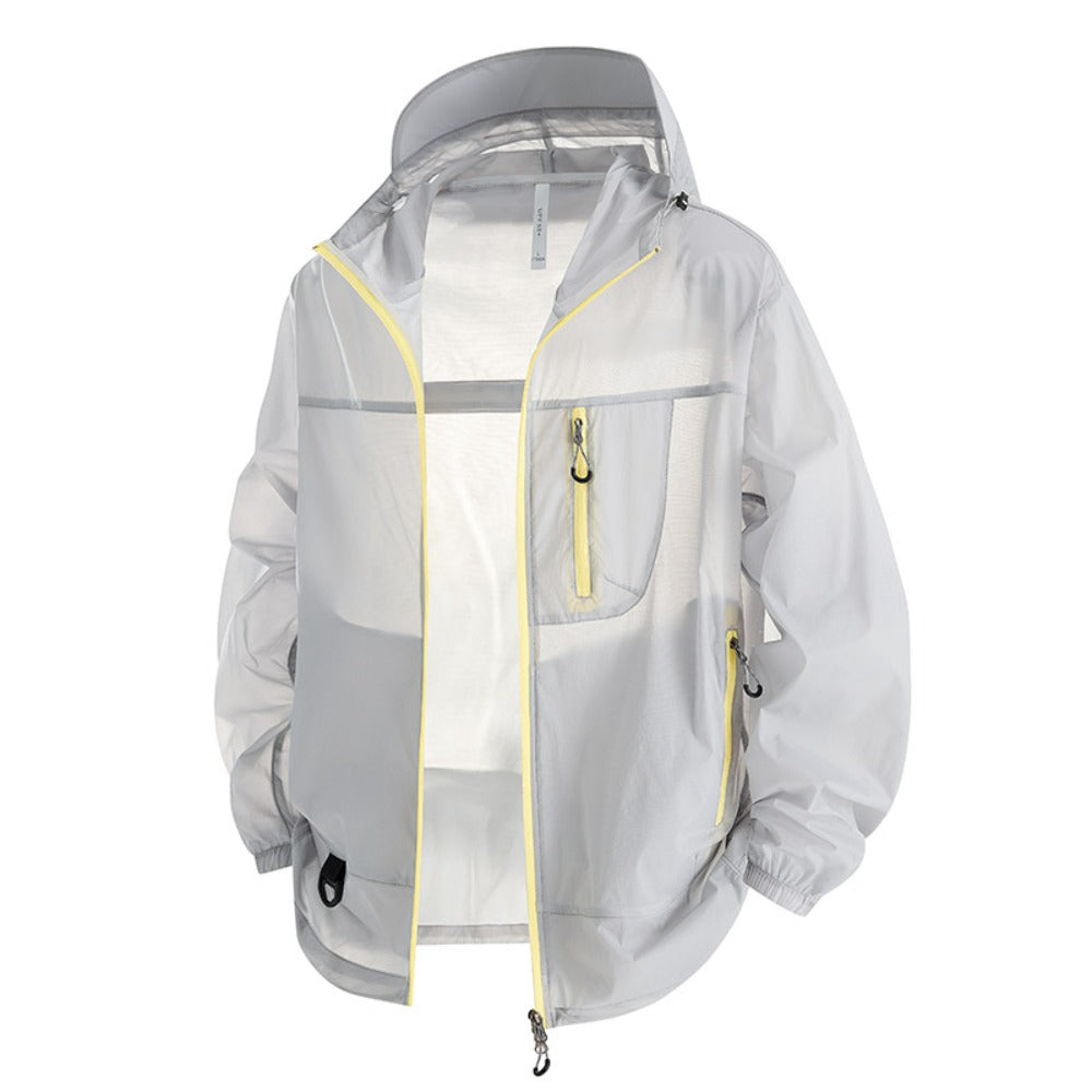 Unisex UPF50+ Hooded Skin Jacket