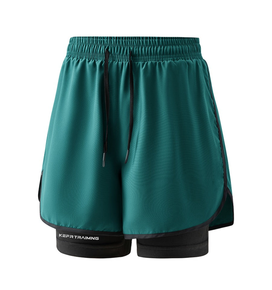 Unisex Anti-Exposure 2-in-1 Shorts