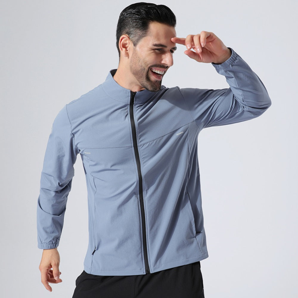 Men's Stand Collar UPF Jacket
