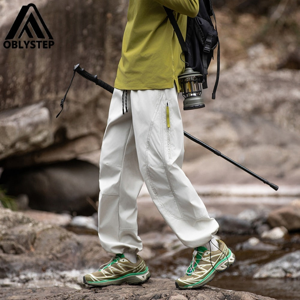 Men's Waterproof Ice-Silk Cargo Pants