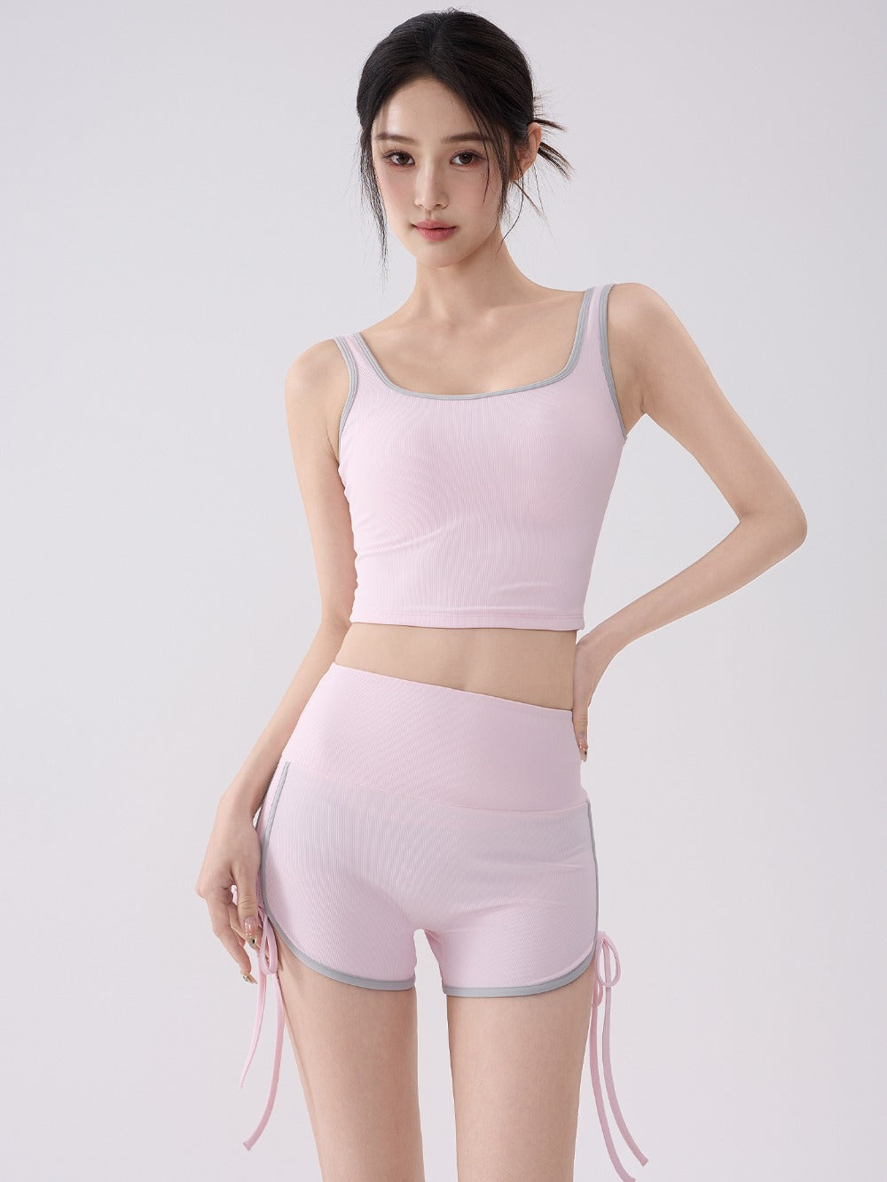 Women's Padded Backless Yoga Set