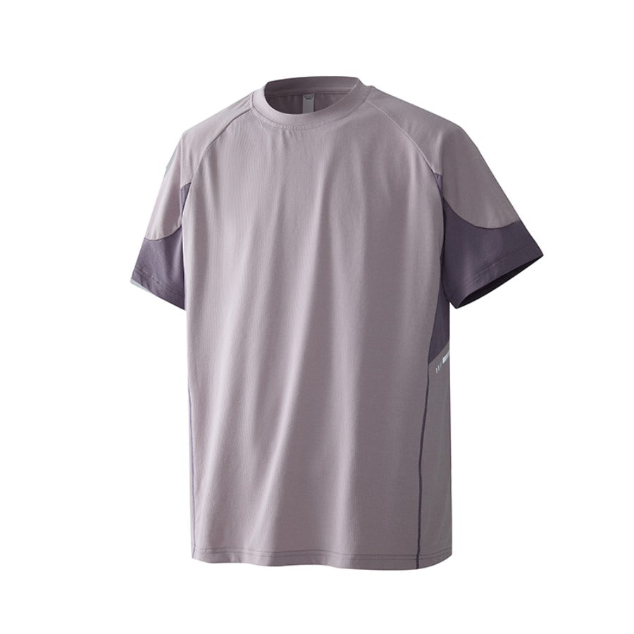 Unisex Mountain Splicing Quick-Dry Tee